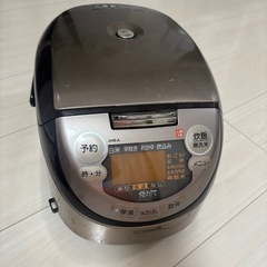 【受け渡し予定あり】tiger 炊飯器　土鍋IH 3合炊き　2011年製の画像