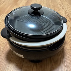 ホットプレート　直火OK 象印　美品の画像