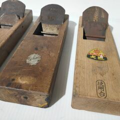 くまねず《姫路》かんな☆銘入り☆鉋まとめて4個+替え刃の画像