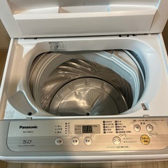 パナソニック5kg洗濯機の画像