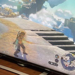 シャープ55inch液晶テレビの画像