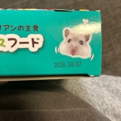 ハムスターの餌の画像