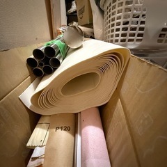 5〜6mまき　白木目調　クッションフロア　　の画像