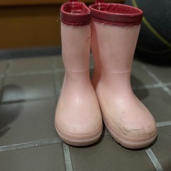 レインブーツ　長靴　女の子 16センチの画像