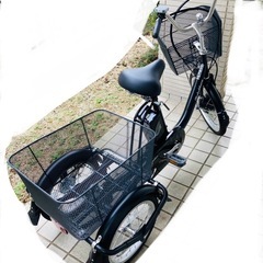 ほぼ未使用 電動アシスト三輪車 ラクッカルの画像