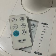 TEKNOSの扇風機の画像