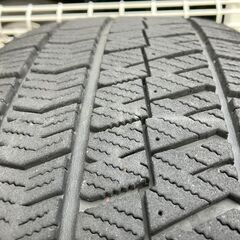 20年製スタッドレスタイヤ！ブリヂストン ブリザック VRX2　215/60R16　6分山＆ホイール！ブリジストンECO FORME SE-10 16インチ 5穴 PCD114.3 6.5J +54 ハブ径64㎜ ４本セット の画像