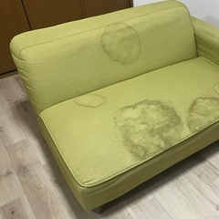 ソファ(シミあり)の画像
