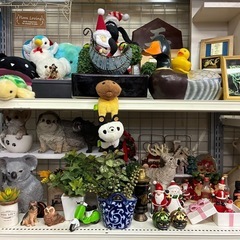 ★一つ500円〜・ピンキリ★ 置物・インテリア雑貨・ぬいぐるみ・動物フィギュア・観葉風オブジェなど ※個別の価格相談等はしておりません。ご来店頂き現物にてご確認ください。の画像