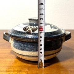 未使用 土鍋6号 萬古焼の画像