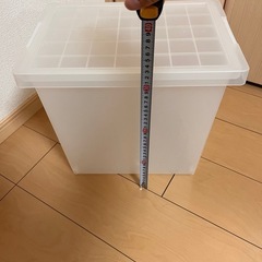無印良品　ポリプロピレン　フタ付きケースの画像