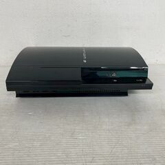 SONY PlayStation3 本体のみ ジャンク CECHB00 初期型 通電確認済 プレステ3 ブラック ゲーム機 プレイステーション Y2261の画像