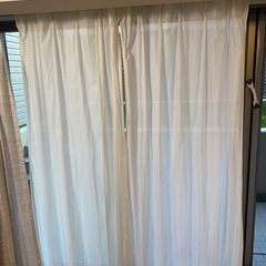 【美品】遮光・遮熱カーテン&遮熱・遮像レースカーテンの画像