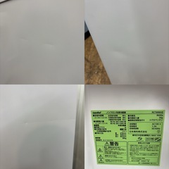 I354 🌈 2022年製の高年式♪ comfee 冷蔵庫 (90L) ⭐ 動作確認済 ⭐ クリーニングの画像