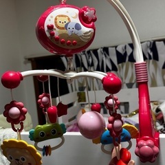 ベッドメリー オルゴール モビール 赤ちゃんの画像