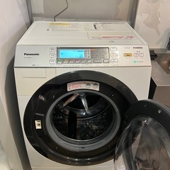 動作品　動作保証　パナソニック　NA-VX8500R 右開き　ヒートポンプ式乾燥　Vベルト新品交換済みの画像