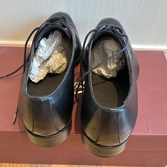 ボルサリーノ　革靴　黒　メンズの画像