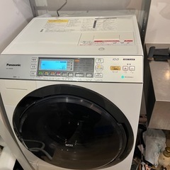動作品　動作保証　パナソニック　NA-VX8500R 右開き　ヒートポンプ式乾燥　Vベルト新品交換済みの画像