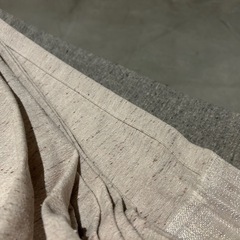 【無印良品】グレーカーテン&レース 1セットの画像