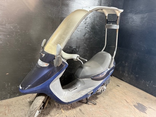 ★支払総額3.8万円★関東圏内即日配送可能！ 全車走行テスト済みです！ ホンダ キャビーナ50 紺 AF33 人気のキャビーナ50！ 2ストのためオイル注ぎ足すだけ！ 屋根付き2輪車！ バッテリー新品！