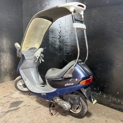 ★支払総額3.8万円★関東圏内即日配送可能！ 全車走行テスト済みです！ ホンダ キャビーナ50 紺 AF33 人気のキャビーナ50！ 2ストのためオイル注ぎ足すだけ！ 屋根付き2輪車！ バッテリー新品！の画像