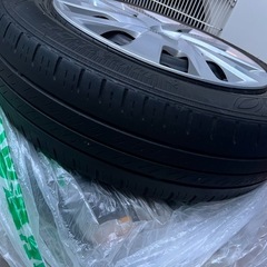  ホンダnbox 用純正ホイール＆ダンロップ日本製タイヤセット  JF3、JF4 純正部品  N-BOX、N-ONE  、N-WGN、N-VANなどにの画像