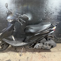 ★支払総額7.2万円★定休日なし！いつでも現車確認可能です！ スズキ アドレスV125S 黒 CF4MA 人気のV125！ Sタイプ！ 4ストインジェクション！ 集中キー！ サイスタ付き！の画像
