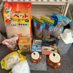 ハムスターケージ(GEX グラスハーモニー600)、飼育用品の画像