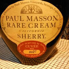 Ｐａｕｌ Ｍａｓｓｏｎ　　Ｒａｒｅ Ｃｒｅａｍ Ｓｈｅｒｒｙ ＣＵＶＥＥ 301Ｃ ヴィンテージ シェリー酒の画像