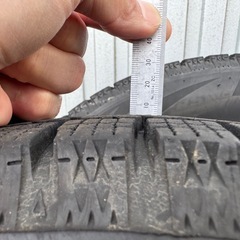 【期間限定20%オフ　10/5まで】スタッドレスタイヤ　ホイール付　155/65R14  4本の画像