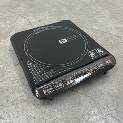 卓上型IH調理器　IH YEA-140 黒　ハイパワーの画像