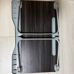 【0円】 ベッドテーブル 折りたたみ ノートパソコンデスクの画像