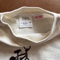 ベビー 長袖Tシャツ 80 ZARAの画像