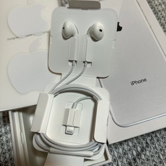iPhone Apple 純正　イヤホン　空箱付きの画像
