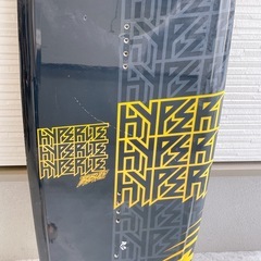 Hyperlite Tribute ウェイクボード　黒×オレンジの画像