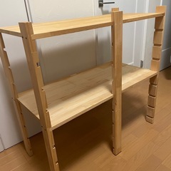 取引中！　木製ラックの画像