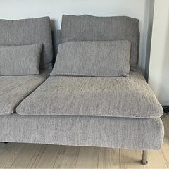 IKEA 3人掛けコンパクトソファの画像