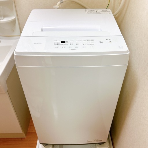 10/18or19受渡 2022年製 アイリスオーヤマ 洗濯機　5kg