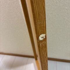木製壁掛けミラー 約120cm 全身の映る姿見鏡の画像