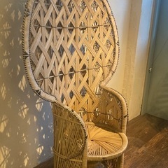 ピーコックチェア［ラタン 家具 椅子 籐家具 アジアン リゾート 南国]
の画像