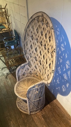 ピーコックチェア［ラタン 家具 椅子 籐家具 アジアン リゾート 南国]
