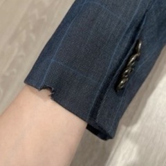 イタリア高級生地カルロバルベラTHE SUIT COMPANY ネイビー スーツの画像
