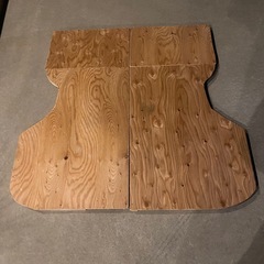 アルファード20系後部　荷台床フロア木製DIYの画像