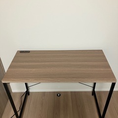 タンスのゲン　パソコンデスク　2口コンセント付き　東京多摩地区引き取り限定の画像