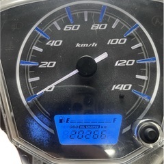 ホンダリード125 JF45 メーター　4の画像