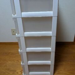 衣装ケース　収納５段の画像