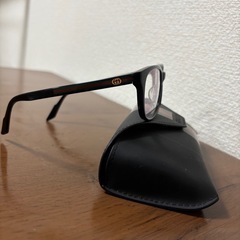 美品/GUCCI グッチ　メガネ　インターロッキング　シェリーライン　度なしの画像