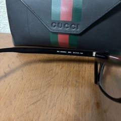 美品/GUCCI グッチ　メガネ　インターロッキング　シェリーライン　度なしの画像