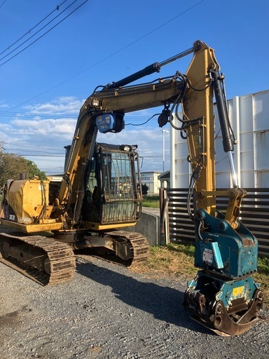 cat307d 林業　グラップル　ユンボ　　コマツ　コベルコ