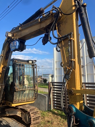 cat307d 林業　グラップル　ユンボ　　コマツ　コベルコ